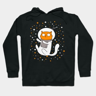 Cat in space Hoodie